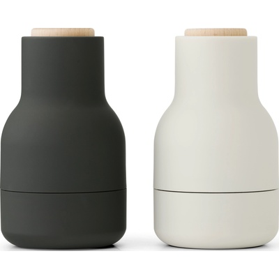 Audo Copenhagen Мелнички за пипер и сол Bottle малки черни и кремави 2 бр (71190-000749)