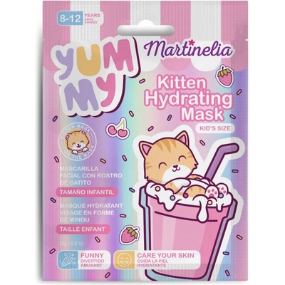 Aquarius Cosmetic Хидратираща маска за лице, Martinelia, Yummy, Коте (MA77040)