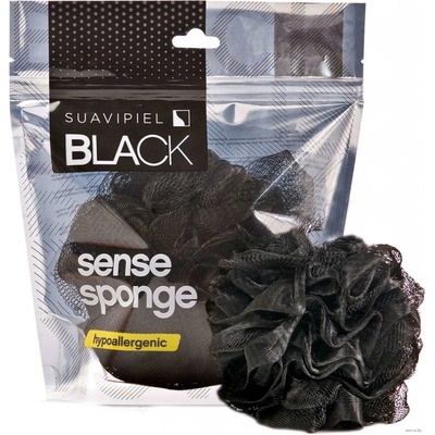 Suavipiel pánská smyslná houba na mytí Black Sense Sponge – Zbozi.Blesk.cz