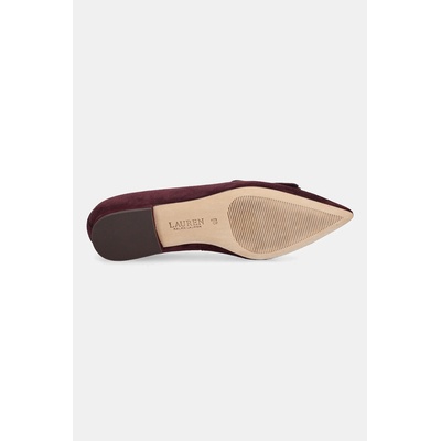 Велурени балеринки Lauren Ralph Lauren Londyn Klt (802P04175003.600)