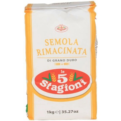 Le 5 Stagioni Pšeničná múka Semola Rimacinata 1 kg