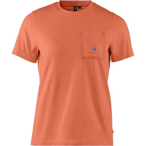 Klättermusen Дамска тениска Klättermusen Women's Root Pocket S/S Tee T-shirt - Cloud Berry (916-6431-0214)