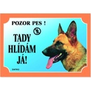 Dafiko Tabuľka nemecký ovčiak profil 1 ks