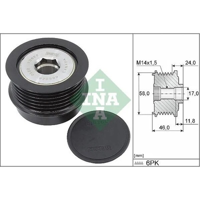 Předstihová spojka Schaeffler INA 535 0355 10 (535035510)