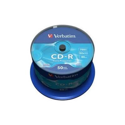 Verbatim CD-R(50-Pack)Spindle/Extra Protection/DL/52x/700MB (43351)