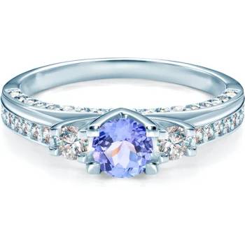 Image 1 of SAVICKI Пръстен Blue Lagoon: бяло злато, танзанит