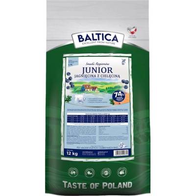 Baltica Smaki regionów Junior Lamb with veal 12 kg
