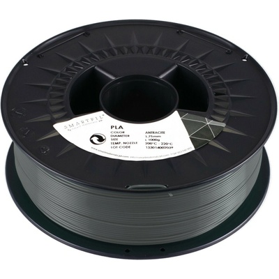 Smartfil PLA antracitovo sivý 1,75 mm 1kg