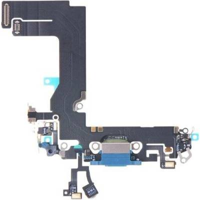 Nabíjecí obvod + Flex kabel iPhone 13 Mini - modrý - aftermarket IPH1678