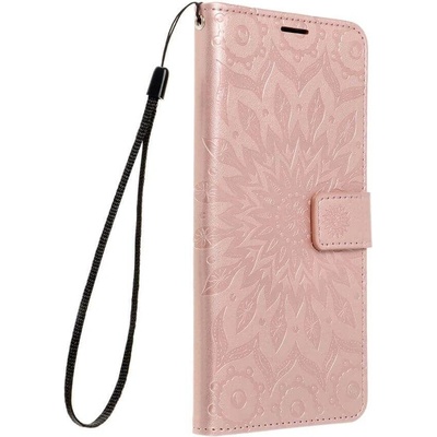 Forcell Кожен Калъф за Samsung A35, Forcell Mezzo Book Case, Златист (5903396268281)