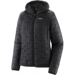 Patagonia Дамско синтетично яке Patagonia Women's Micro Puff Hoody Synthetic jacket - Black - размер XXL (104-3823-0216)