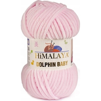 Priadza Himalaya Dolphin Baby 80303 120 m 100 g ružová