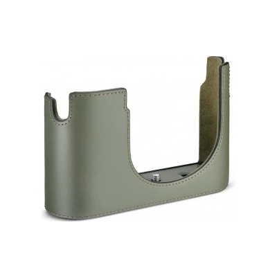 Leica Halfcase Q3 Leather Olive Green zelená koža