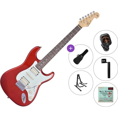 SX SST62+ /HSH Standard SET Candy Apple Red Електрическа китара