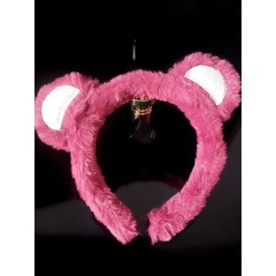 Radi handmade Парти диадема с уши в малиново (766)