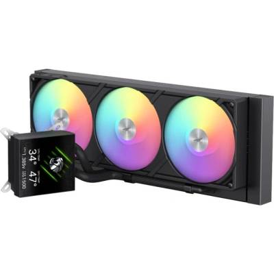 GAMEMAX Water Cooling GLACIER 360 LCD BK Addressable RGB (9503-0100R0057)