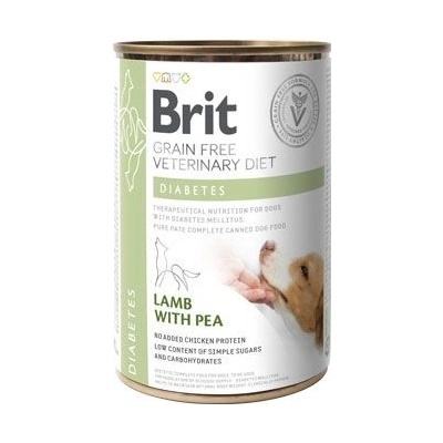 Brit Veterinary Diet Grain Free Diabetes 6 x 400 g