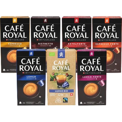 Café Royal | Стартов асортимент - 70 капсули за Nespresso®