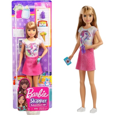 Barbie Skipper pestúnka 4 pestúnka blondýnka