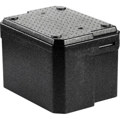 DUNI Thermo krabica epp čierna 1 2 gn 450 × 330x300 mm
