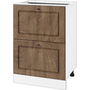 ИРИМ Долен кухненски шкаф Сити БФ-Дъб натурал-06-44 60 см