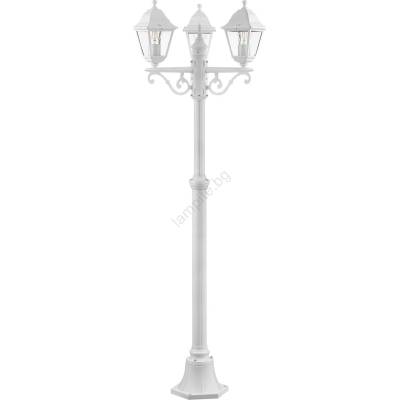 Brilliant - Външна лампа NISSIE 3xE27/60W/230V IP44 бяла (BI0241)