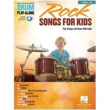 Rock Songs for Kids: Drum Play-Along Volume 41 [With Access Code] - Rock Songs For Kids Book/Online Audio Hal Leonard Publishing CorporationPaperback