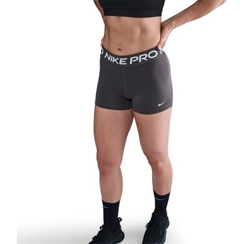 Nike Дамски къси панталони Nike Pro Three Inch Shorts Womens - Thundr Grey/Wht