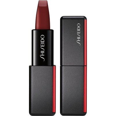 Shiseido Makeup ModernMatte matná pudrová rtěnka 521 Nocturnal Brick Red 4 g
