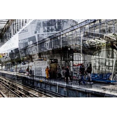 Fotografie - Dupont, Isabelle: Na nábřeží - reprodukce obrazu