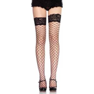 Leg Avenue Мрежести чорапи за жартиери Leg Avenue 9037