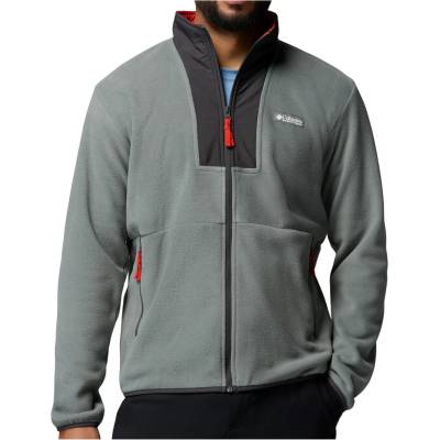 Columbia Мъжко поларено яке Columbia Sequoia Grove II Full Zip Fleece Fleece jacket - Sedona Sage / Shark (005-7383-0411)