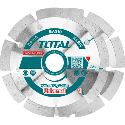 Total Kotouč diamantový řezný segmentový 115 × 22,2 mm TAC21111532