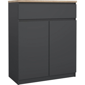 Tvilum Тъмносив скрин 80x100x40 cm Naia - Tvilum (76234ighl)