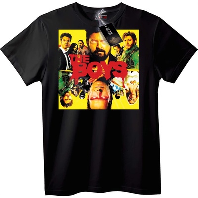 NOONEBRAND Тениска The Boys - 3XL, Black