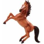 LEAN Toys Horse Figurine Brown Gray Horse Standing Stable Farm Cute Horse