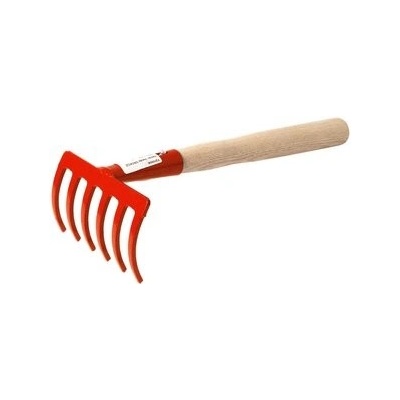 Hrabičky 6 Z s násadou 27 cm Rosteto - oranžová