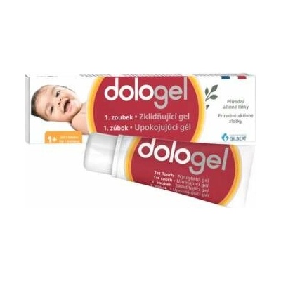 DOLOGEL Zúbok upokojujúci gél na ďasná od 1 mesiaca 25 ml