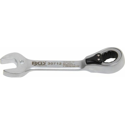BGS technic Očkoplochý klíč 12 mm s ráčnou, extra krátký BGS 30712
