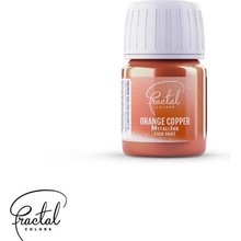 Fractal Colors Colors Tekutá metalická barva Orange Copper 30 ml