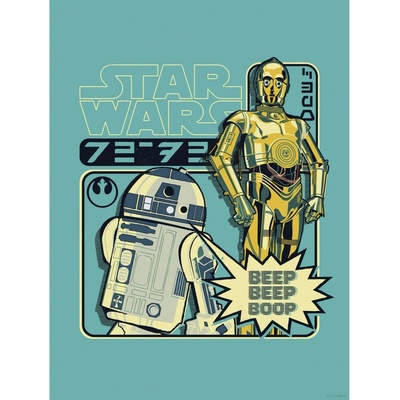 Komar Plakát Star Wars Beep Boop 30 x 40 cm