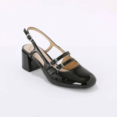 Blancheporte Slingback poltopánky čierna