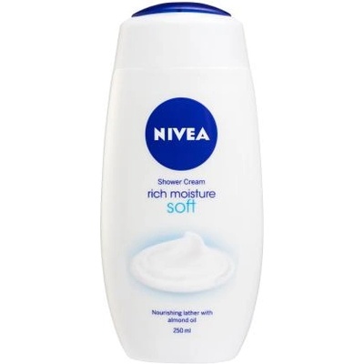 Nivea Creme Soft кремообразен душ гел 250 ml за жени