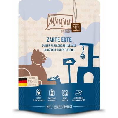 MjAMjAM Quetschie ryzí požitek z masa, čistá křehká kachna 6 × 300 g