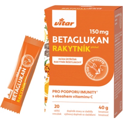 Vitar Betaglukan 150 mg sáčky 20x2 g