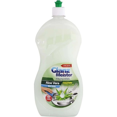 Glanz Meister čistiaci prostriedok na umývanie riadu Aloe vera 1 l