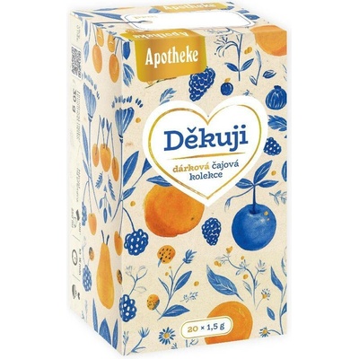 Apotheke Děkuji dárková čajová kolekce 20sáčků