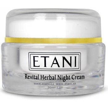 Etani Revital Herbal Night Cream noční krém 30 ml