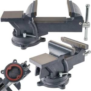 POWERMAT Въртящо се менгеме powermat pm-is-150t/ 150 мм (pm1237)