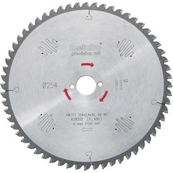 Metabo Pílový kotúč HW/CT 160x20, 24 WZ 20°